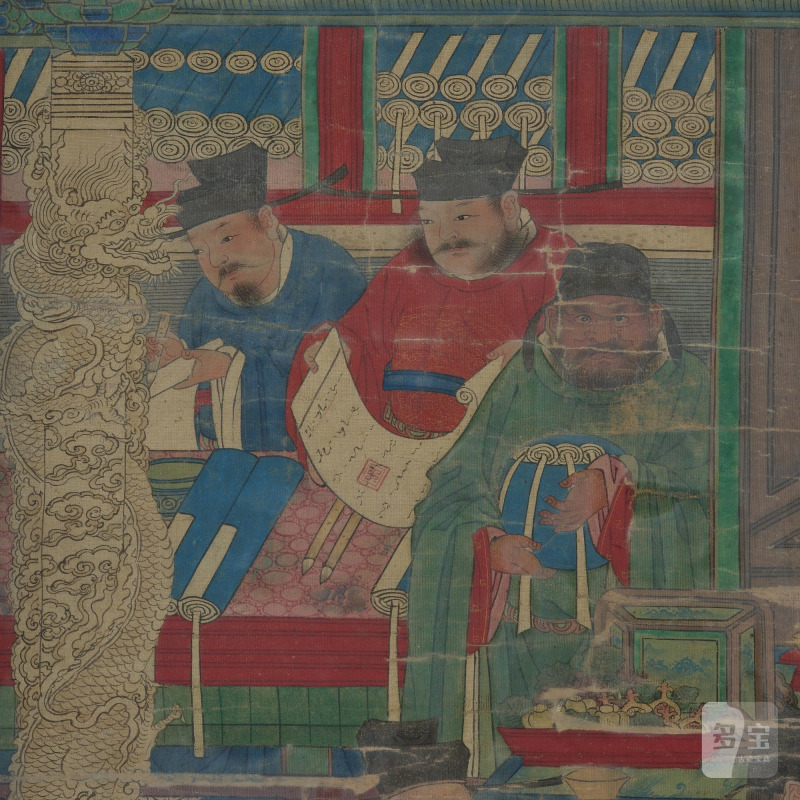 A large painting by anonymous artist, - 图8